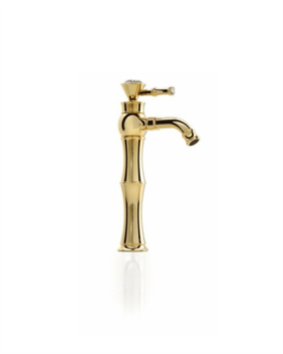 Orka Plus Topkapı Serisi Yüksek Lavabo Armatürü -Altın TP1453 G