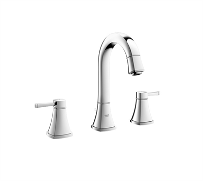 Grandera Üç Delikli Lavabo Bataryası Krom