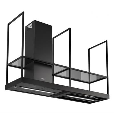 FRANKE 325.0678.073 T-Shelf Mat Siyah Raflı Davlumbaz