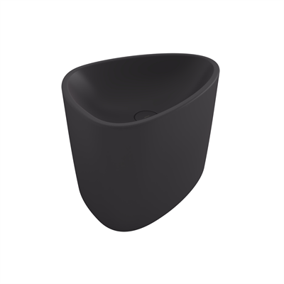 Bocchi 1162-020-0125 Etna TezgahÜstü Monoblok Lavabo M. Antrasit 