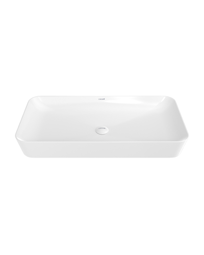 CREAVİT UL080 Ultra Tezgah Üstü Lavabo Beyaz 80 cm