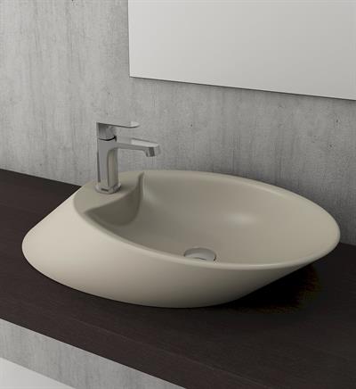 Bocchi 1021-011-0126 Vessel Bataryalı Çanak Lavabo 72 cm Kaşmir
