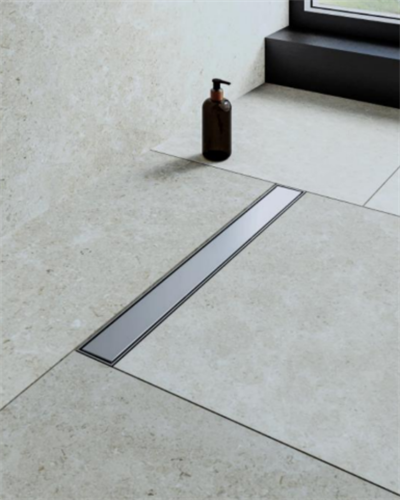 Kabinet Mira Duş Kanalı 40 cm Parlak Gümüş 