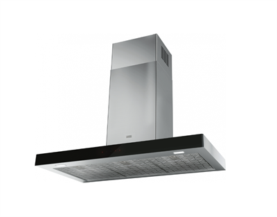 FRANKE Mythos FCR 925 TC BK/XS NG/900 Black Glass/Inox 90 cm Davlumbaz 325.0654.002