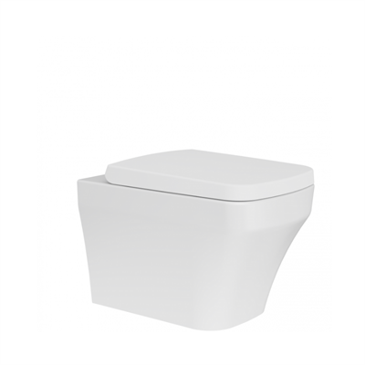 CREAVİT SO321 SOLO KANALSIZ RIM-OFF ASMA KLOZET VE KAPAĞI