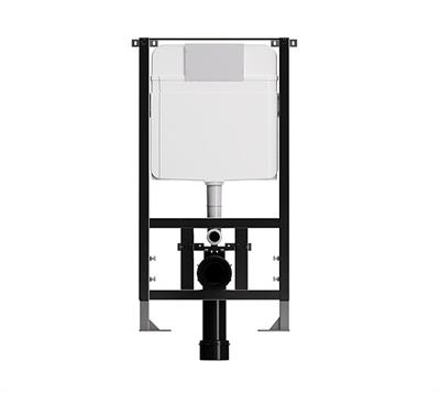 Alçı Duvar İçin 9cm Duvar Önü Hızlı Montaj 3/6 lt Gömme Rezeruvar Seti