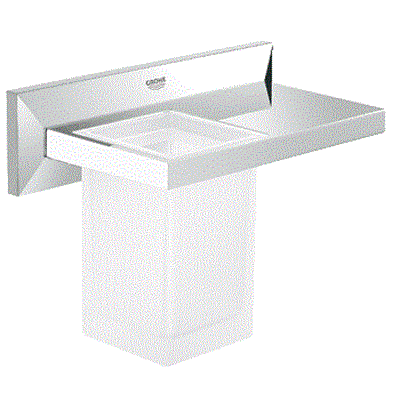 Grohe 40503000 Allure Brilliant Raf ve Fırçalık Krom