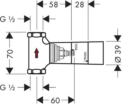 Ankastre Açma Kapama Valfi İçin İç Set Salmastra 80 l/dk