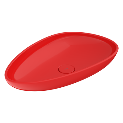 Bocchi Etna Çanak Lavabo Kırmızı 58 cm 1114-019-0125