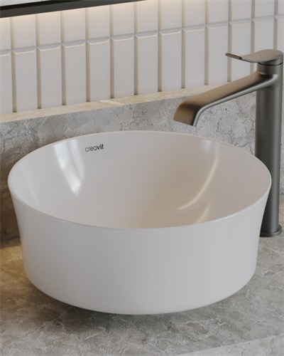 Creavit Fiore Tezgah Üstü Lavabo 40 cm
