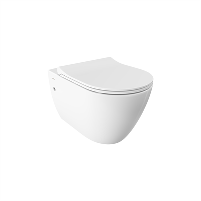 BOCCHİ Venezia Rimless Duvardan Asma Klozet ve Kapak P.Beyaz 1295-001-0128
