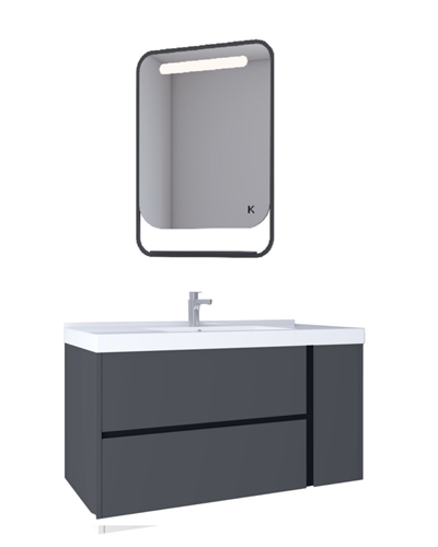Kobos Linear Banyo Mobilyası Takımı Çekmeceli