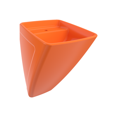 Bocchi Firenze Asma Monoblok Lavabo Parlak Turuncu 1082-012-0126