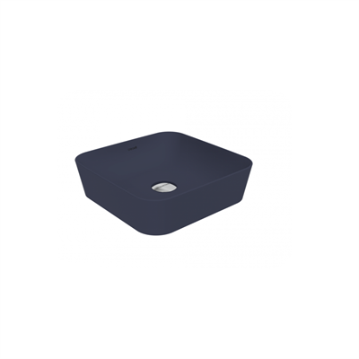 Ul040 Tezgah Üstü 40 Cm Basalt Mat Ultra Çanak Lavabo(Lacivert)