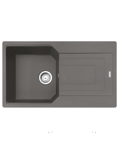 Franke Urban UBG 611-86 Stone Grey Tezgah Üstü Evye