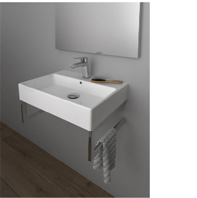 Creavit NX242-H Next 40x50 cm Lavabo ve Montaj  Aparatlı Havluluk