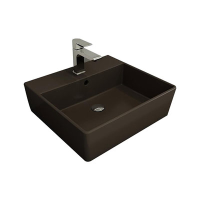 Bocchi Milano Lavabo 50 cm Mat Kahve  1216-025-0126