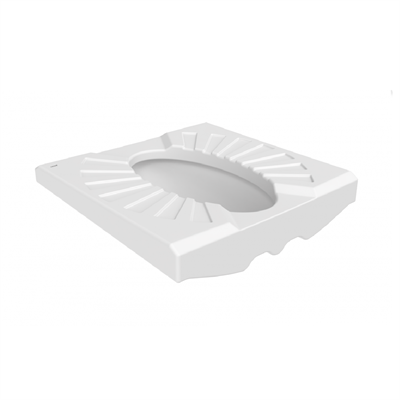 Creavit TP595 Omega Çevre Yıkamalı Tuvalet Taşı 60X60 cm Beyaz