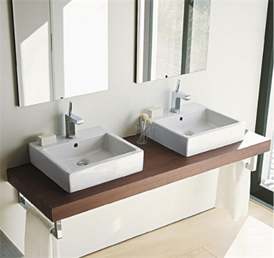 Duravit 2350500027 Vero Air Tezgahüstü Lavabo 50 cm