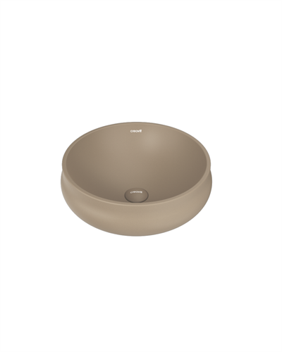 Creavit Gordo Tezgah Üstü Lavabo Ø40 cm Cappuccino GO140-00CM