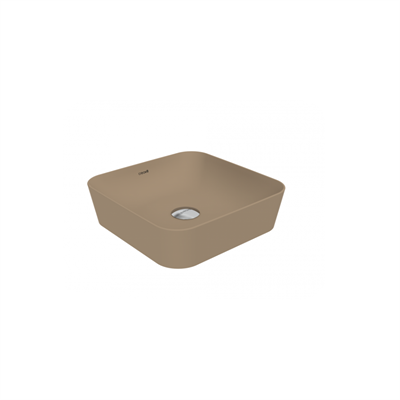 Creavit UL040 Tezgah Üstü 40 cm Cappicino Ultra Çanak Lavabo