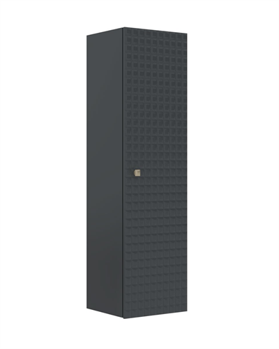 Orka Lipari 40 cm Banyo Boy Dolabı Mat Antrasit