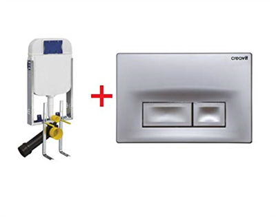 Creavit 2li Gömme Rezervuar Seti 8 cm GR5001+GP3002