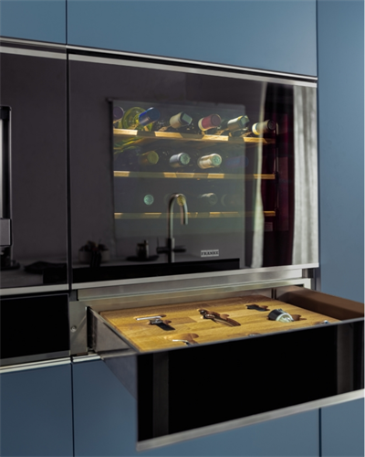 Franke Şaraplık FMY 24 WCR N XS Black+ Inox Frame