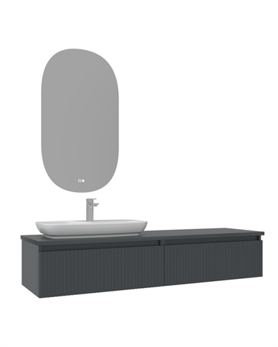 Orka Lentia 160 cm Banyo Mobilyası Takım