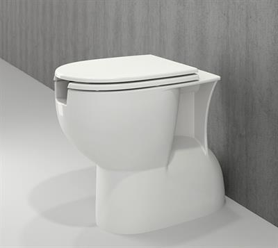 Bedensel Engelli Yerden Tek Klozet ve Kapağı Beyaz