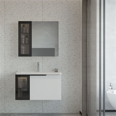 Orka Pure 80 cm Banyo Dolabı Takımı Mat Antrasit
