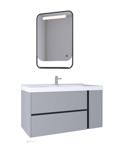 Kobos Linear Banyo Mobilyası Takımı Çekmeceli