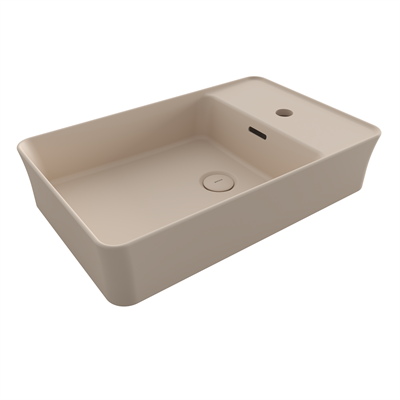 Bocchi Dikdörtgen Batarya Banklı Lavabo 60x38cm Mat Yasemin