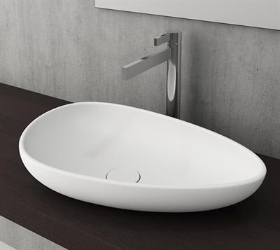 Bocchi Etna Çanak Lavabo Mat Beyaz 58 cm 1114-002-0125