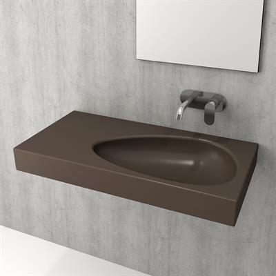 Bocchi Etna Etajerli Lavabo 90 cm Mat Kahve  1115-025-0125