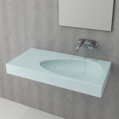 Bocchi Etna Etajerli Lavabo 90 cm Mat Buz Mavisi 1115-029-0125