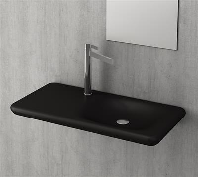 Bocchi Fenice Etajerli Lavabo Mat Siyah 1490-004-0126