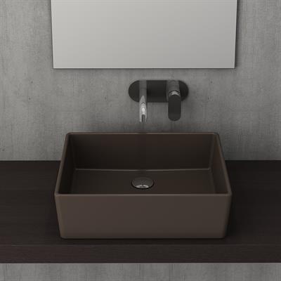Bocchi Milano Çanak Lavabo 50 cm Mat Kahve 1215-025-0125