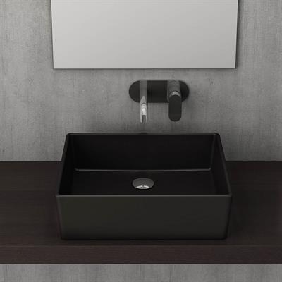 Bocchi Milano Çanak Lavabo 50 cm Mat Siyah 1215-004-0125
