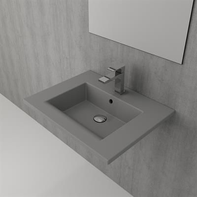 Bocchi Milano Etajerli Lavabo 60 cm Gri 1161-006-0126