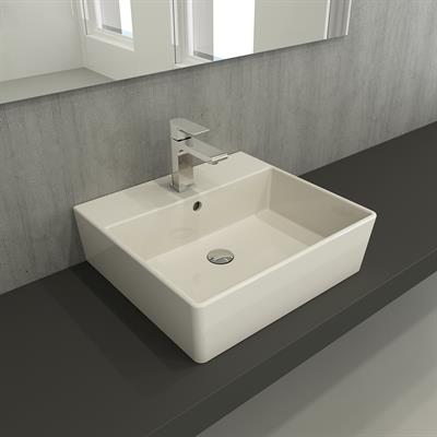 Bocchi Milano  Lavabo 50 cm Parlak Bisküvi 1216-014-0126
