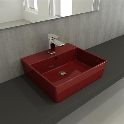 Bocchi Milano  Lavabo 50 cm Parlak Kırmızı 1216-019-0126