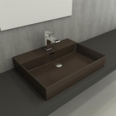 Bocchi Milano Lavabo 60 cm Mat Kahve 1376-025-0126