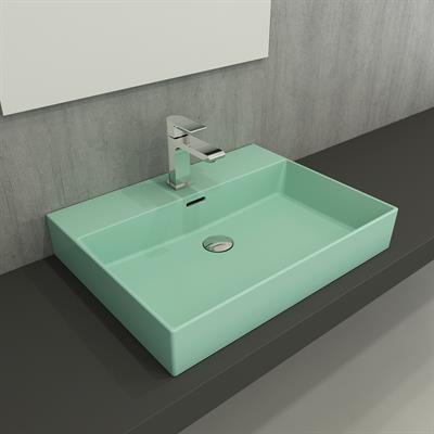 Bocchi Milano Lavabo 60 cm Mat Mint Yeşil 1376-033-0126