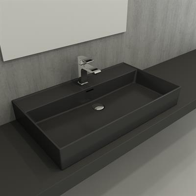 Bocchi Milano Lavabo 80 cm Mat Antrasit 1377-020-0126