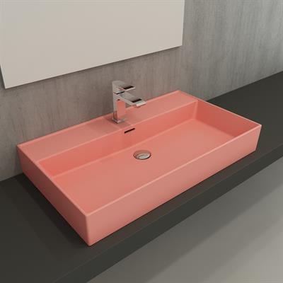 Bocchi Milano Lavabo 80 cm Mat Somon 1377-032-0126
