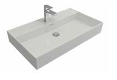 Bocchi Milano Lavabo 80 cm Parlak Beyaz 1377-001-0126