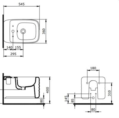 Bocchi New Age Asma Bide Parlak Beyaz