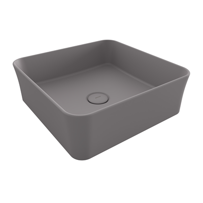 Bocchi Slim Line Kare Lavabo 38x38 cm Mat Gri 1477-006-0125