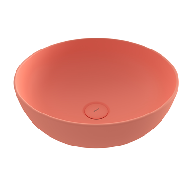 Bocchi Slim Line Yuvarlak Lavabo 38 cm Mat Somon